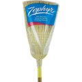 Chickasaw Zephyr Warehouse Broom, 34 Sweep Face, Natural Fiber Bristle, Amber 33036